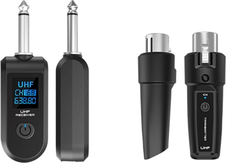 Set Trasmettitore Ricevitore XLR Wireless