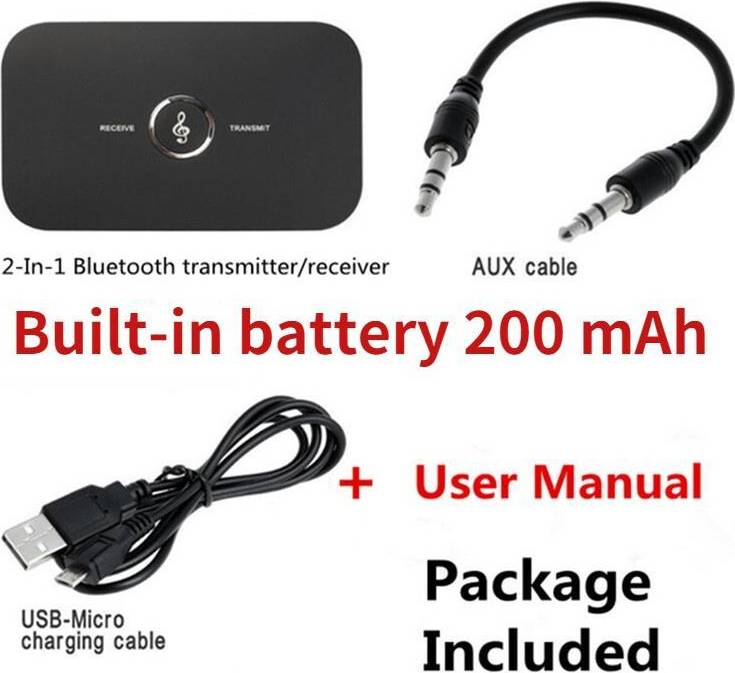 Bluetooth V5.0 Trasmettitore Ricevitore Audio
