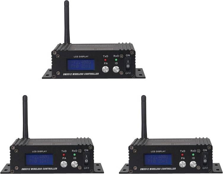 DMX 512 Wireless Controller Receiver