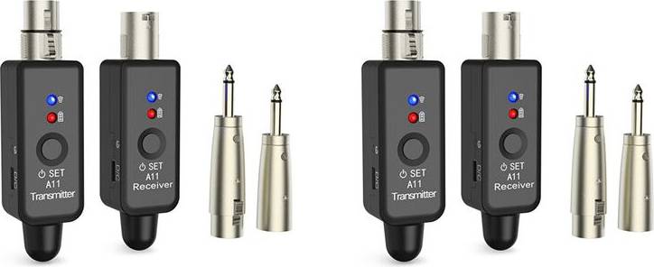 Typecat Wireless Microphone System Transmitter Receiver