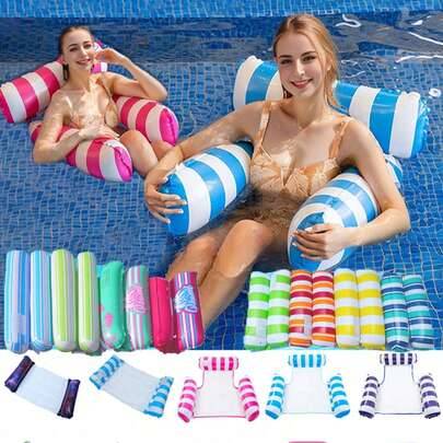 Shein Inflatable Swimming Pool Float Bed