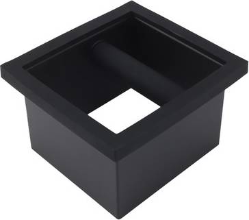 Bottomless Embedded Rectangle Coffee Knock Box