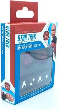 Modiphius Star Trek Adventures Command Division Dice Set