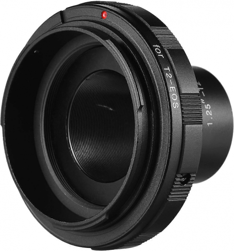 Replacement Accessory Ring Canon EOS Camera 1.25-Inch T2 Lens Mount Adapter