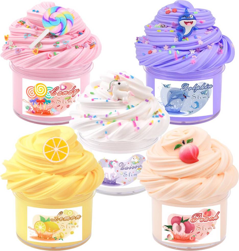 5 Pack Butter Slime Kit