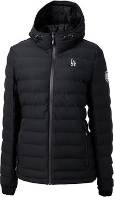 Cutter & Buck Mission Ridge Repreve Puffer Full-Zip Jacket Black