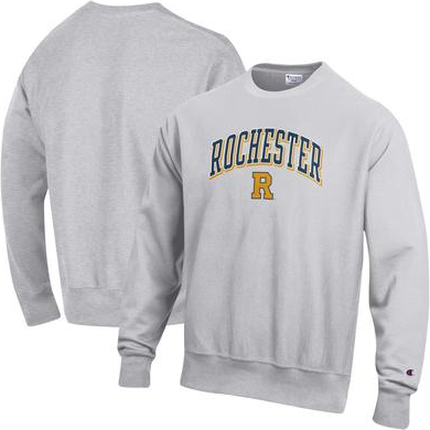 Champion Gray Rochester Yellow Jackets Reverse Weave Sweatshirt