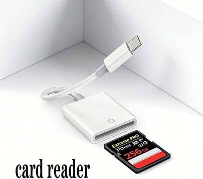 Sd card reader Shein Fast Charging SD Card Reader Adapter