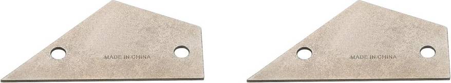 Inoomp 2Pcs Metal Guitar Fret Rocker Leveling Guide