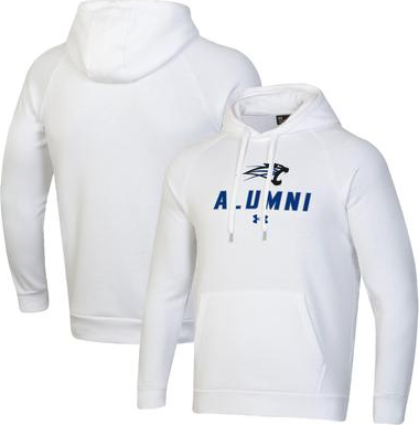 Under Armour Rival Raglan Fleece Pullover Hoodie - White