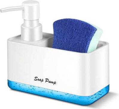 Kitchen soap dispenser set Shein 2-In-1 Soap Dispenser Set
