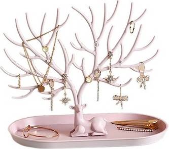 Antler Tree Jewellery Display Stand Tree Tower Rack Hanging Organizer
