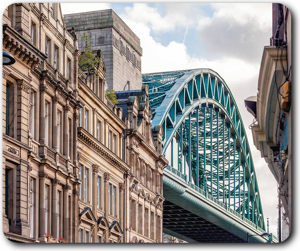 Destination Vinyl Computer Mouse Mat Tyne Bridge Newcastle