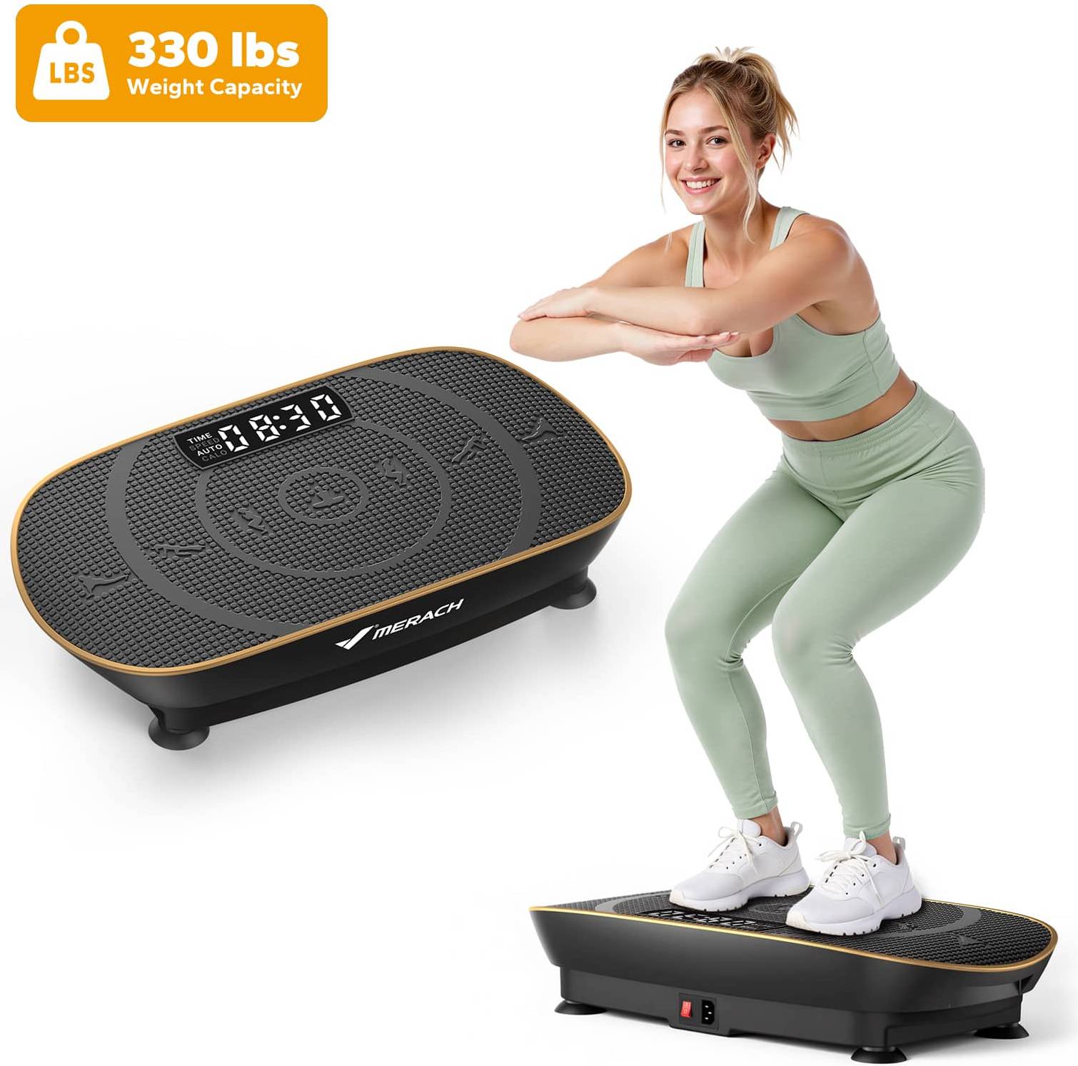 CV30 Slim Vibration Plate Exercise Machine