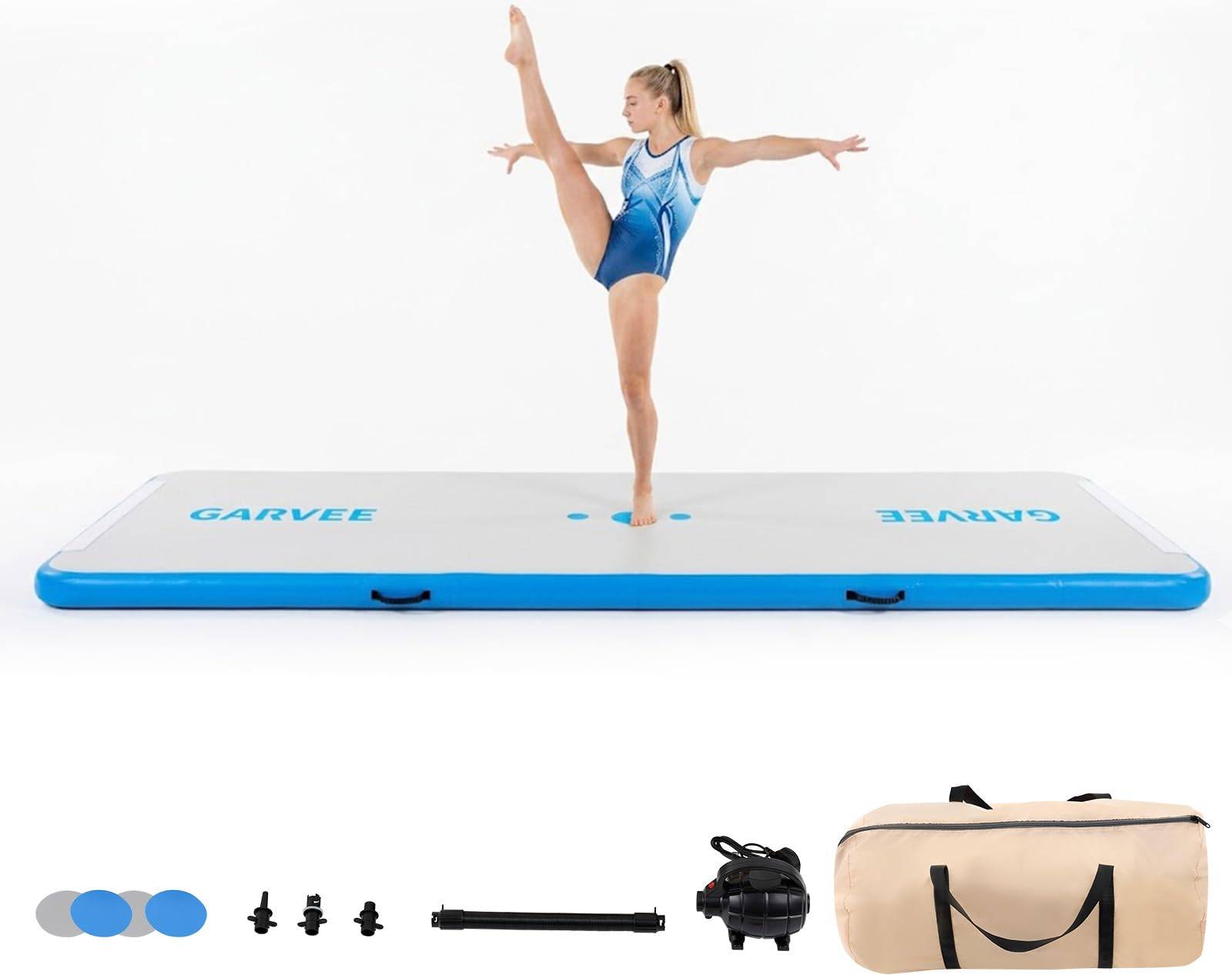 Gymnastics mats Garvee 13 Ft 4 Inch Thick Inflatable Gymnastics Mat