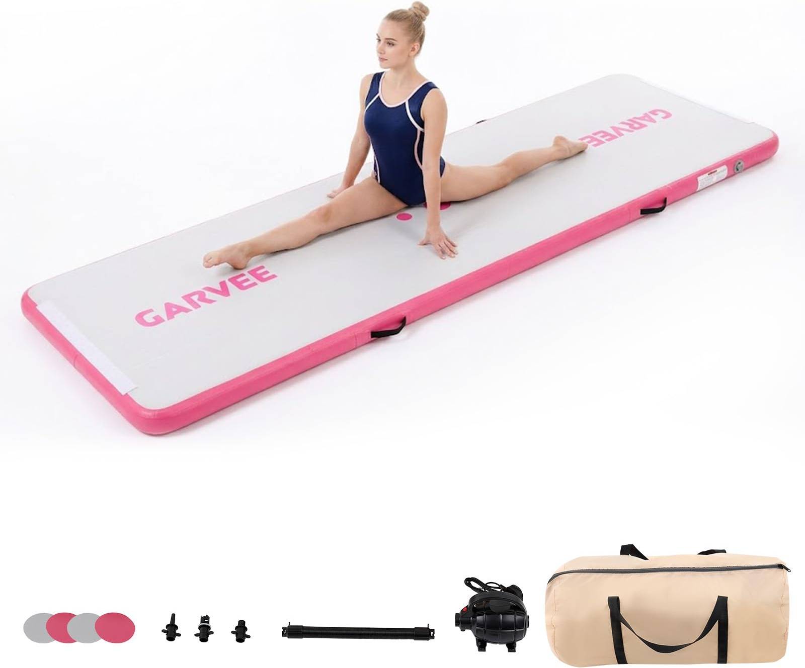 Gymnastics Garvee 16 Ft 4 Inch Thick Inflatable Gymnastics Mat