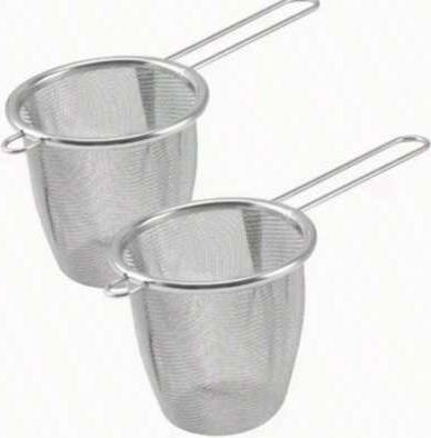 Shein Stainless Steel Tea Infuser With Mesh Filter Kitchenware 2pcs