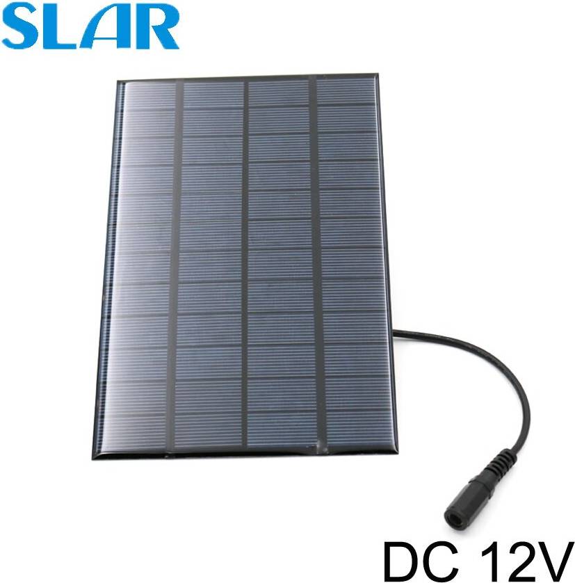 Solcellepanel Solcellepanel 7W 12V