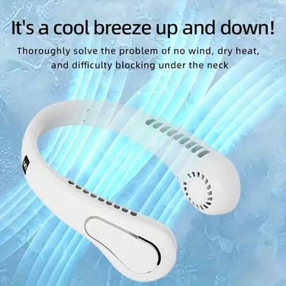 Portable neck fan Shein Multifunctional Portable Neck Fan