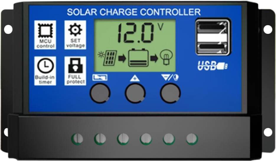Solar controller 30A PWM Solar Controller Dual