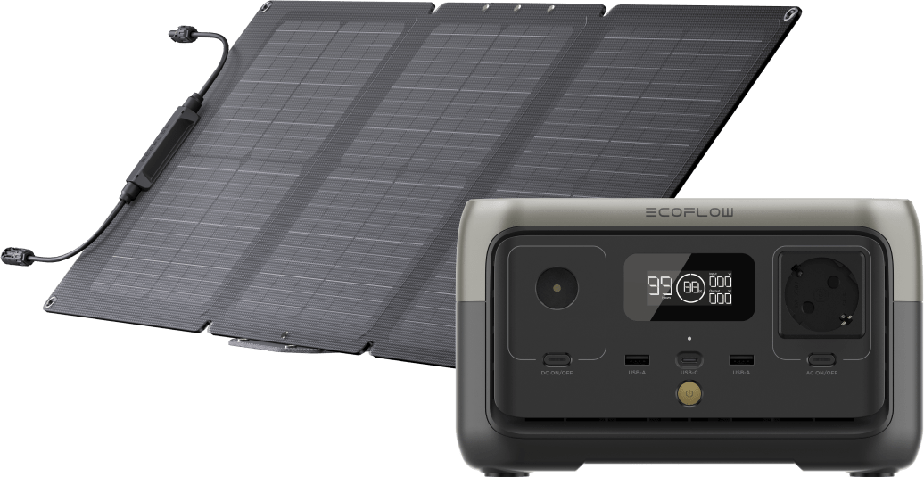 Ecoflow river 2 Ecoflow RIVER 2 Solar Generator PV60W
