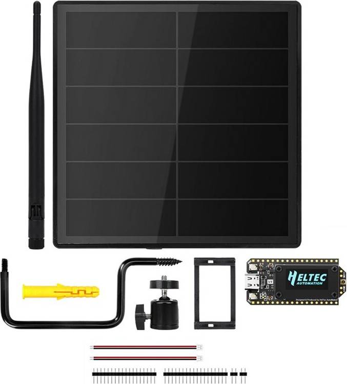 Kepptory 5W Meshtasic Solar Powered Node Heltec LoRa 32 V4 Module 868MHz