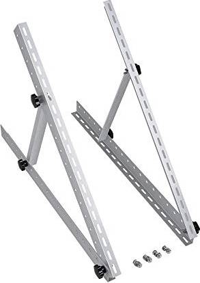 Adjustable Solar Panel Tilt Mount Brackets RV Roof Set