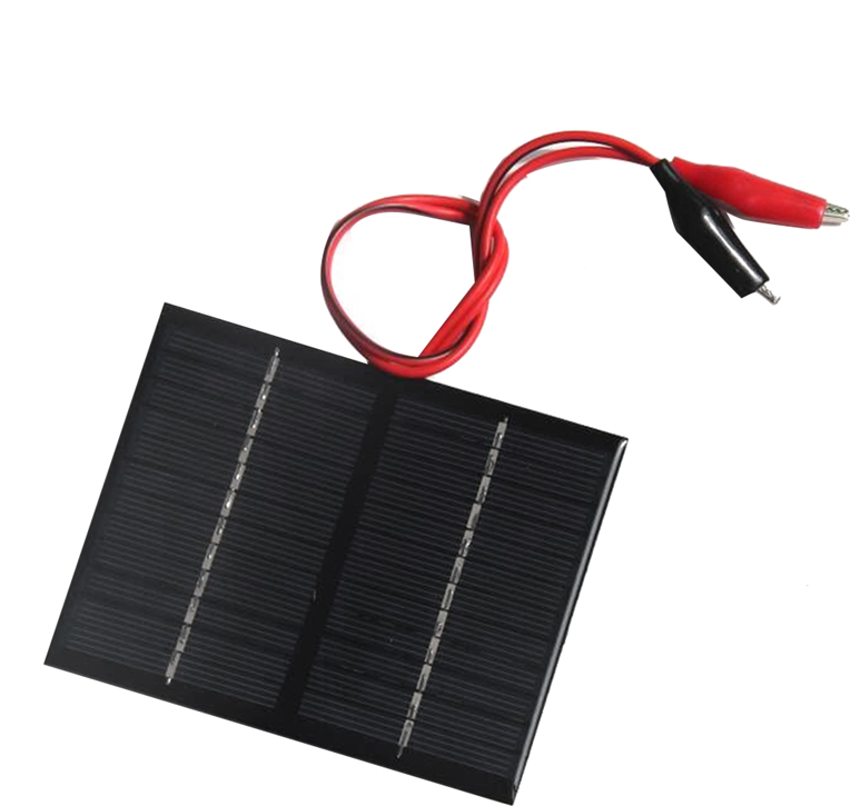 Typecat 12V 1.5W Solar Panel Clip Charging Battery System