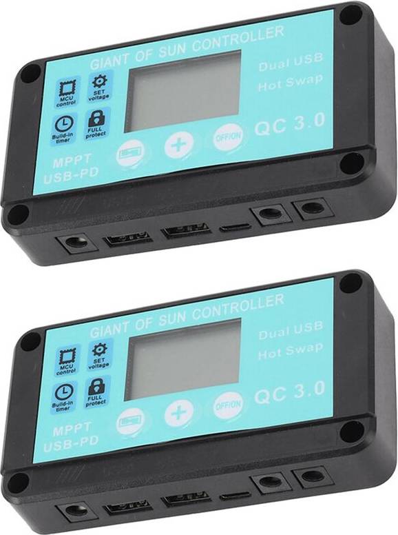 MPPT Solar Charge Controller Multiple Protection QC3.0 20A