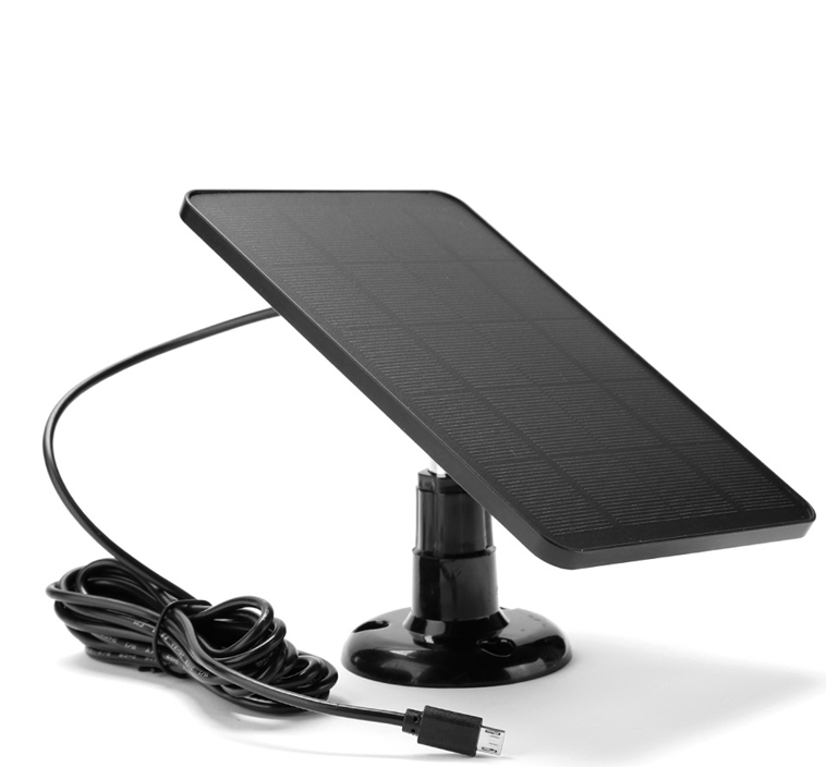 Solar Panel Security Camera USB