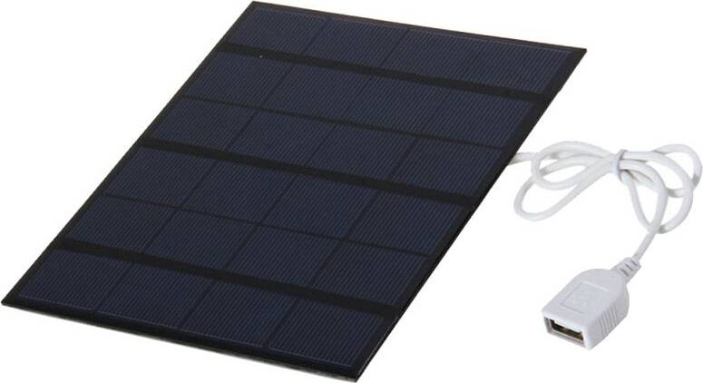 3.5W 6V Solar Panel USB Cable