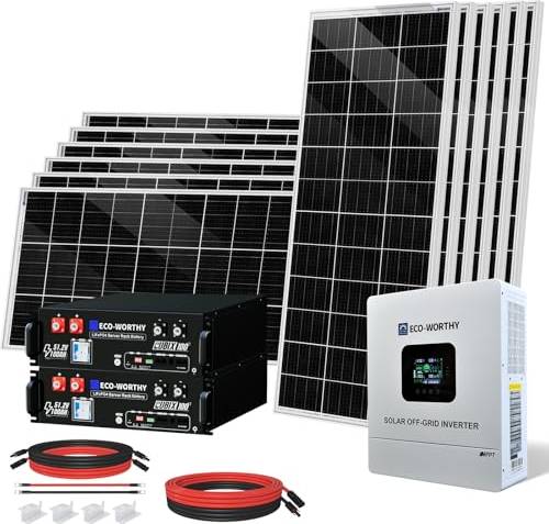 Eco-Worthy 2400W 48V Solar Panel System Kit