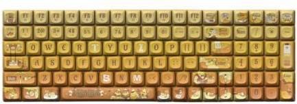 Small Warp 100 Key Wireless Mechanical Keycap Adapter