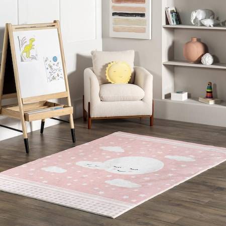 Washable rugs Nuloom Peaceful Night Machine Washable Kids Area Rug