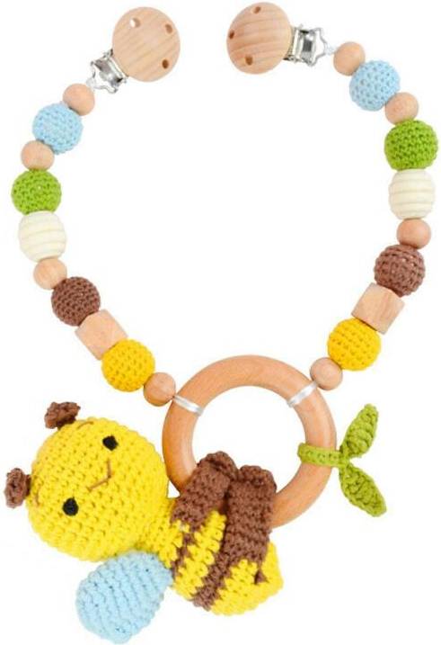 Cartoon Animal Rattle Teether Toy