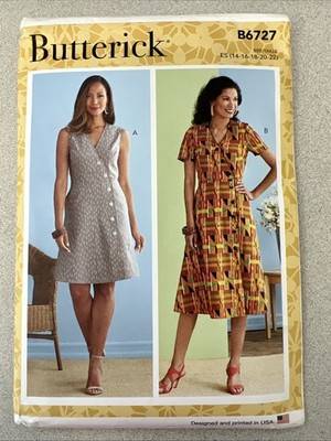Buttericks Butterick Sewing Pattern 6727