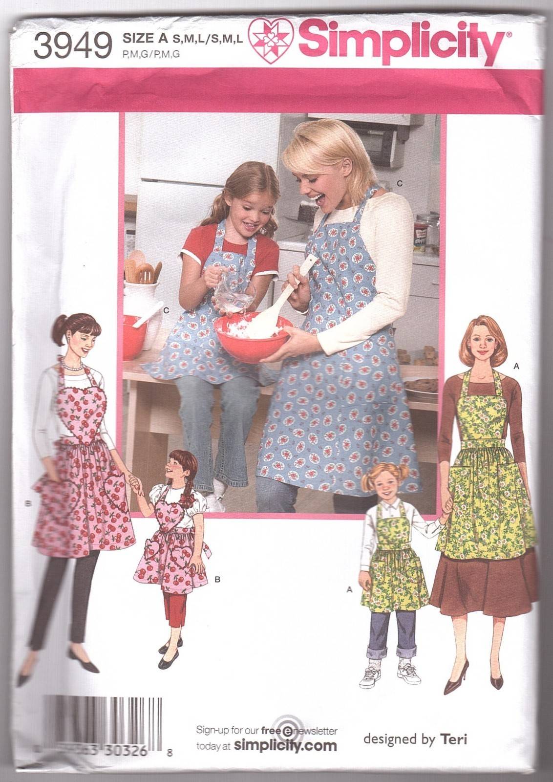 Simplicity Sewing Pattern 3949
