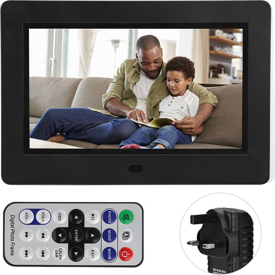 Digital Photo Frame With Video Music Playback