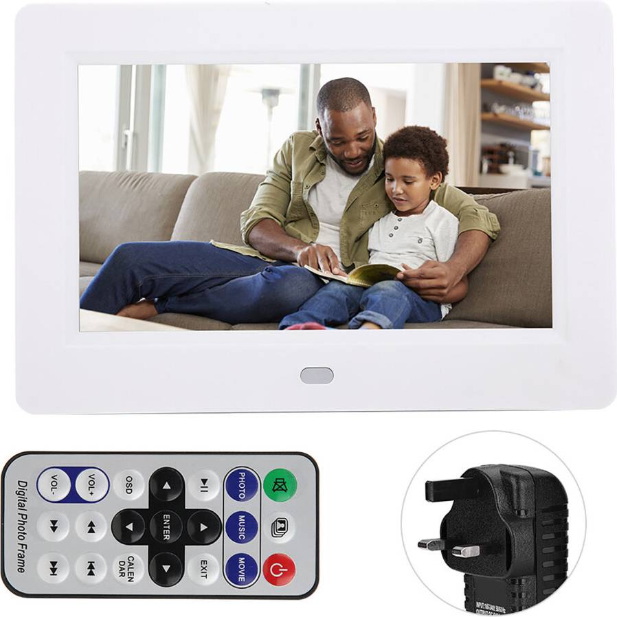 Digital Photo Frame With Video Music Playback