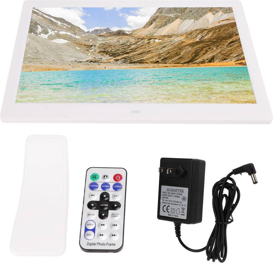 14in Digital Photo Frame MP3 MPEG4 Player Clock