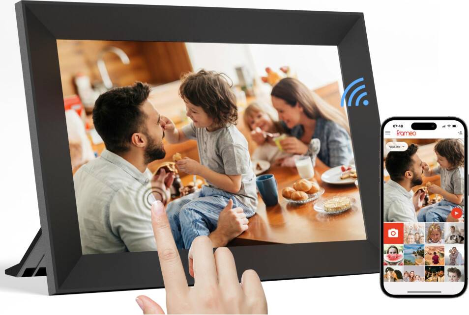 TIBUTA 10.1 Inch WiFi Digital Photo Frame