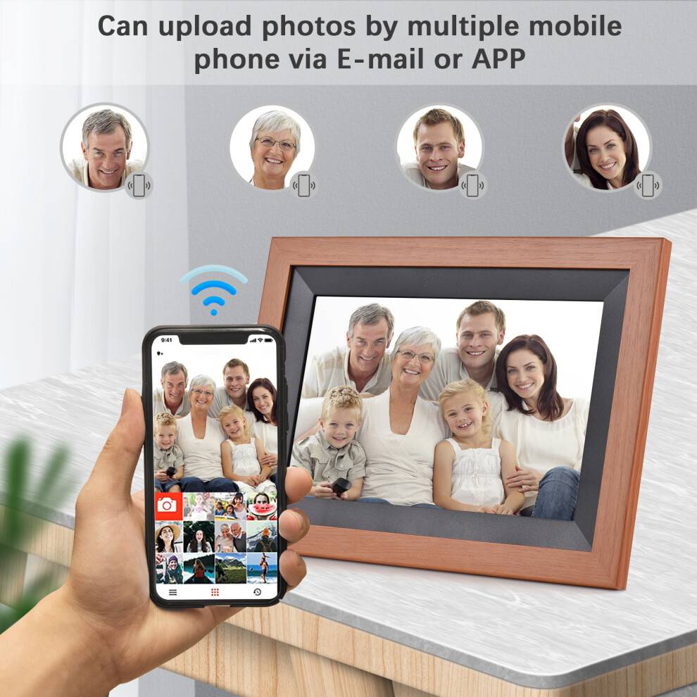 Andoer 10.1 Inch WiFi Photo Frame
