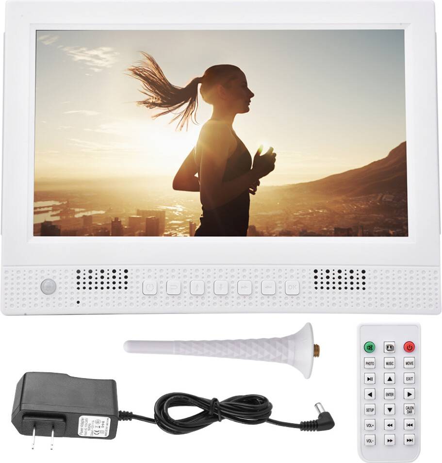 10in Digital Photo Frame Video Alarm Clock