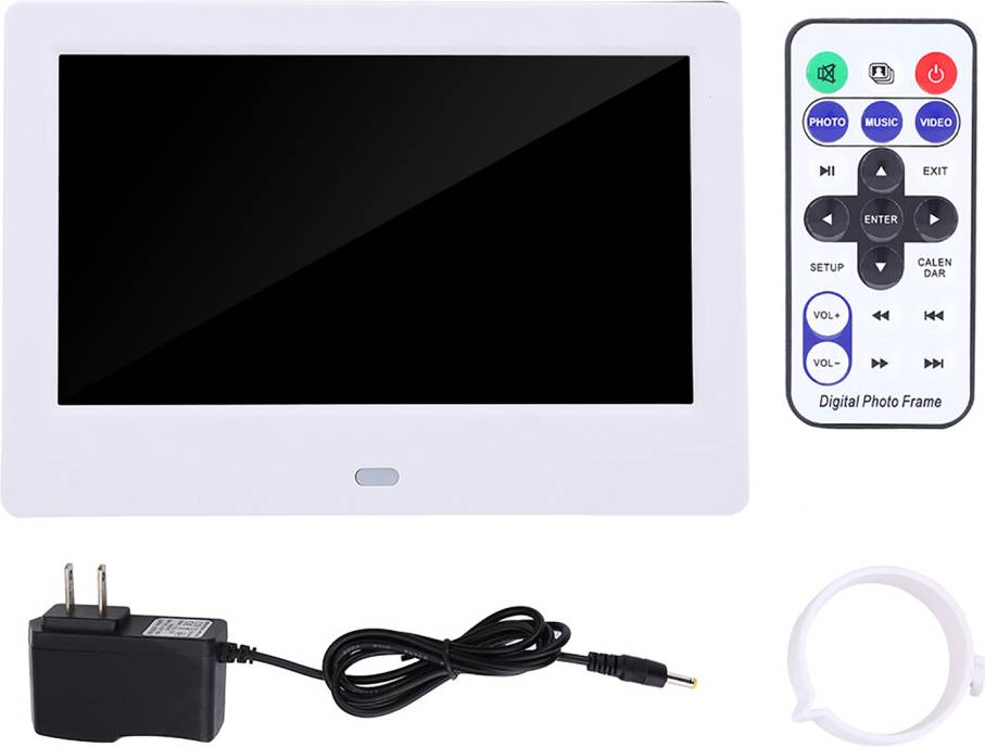 7 Inch HD Digital Photo Frame Alarm Clock