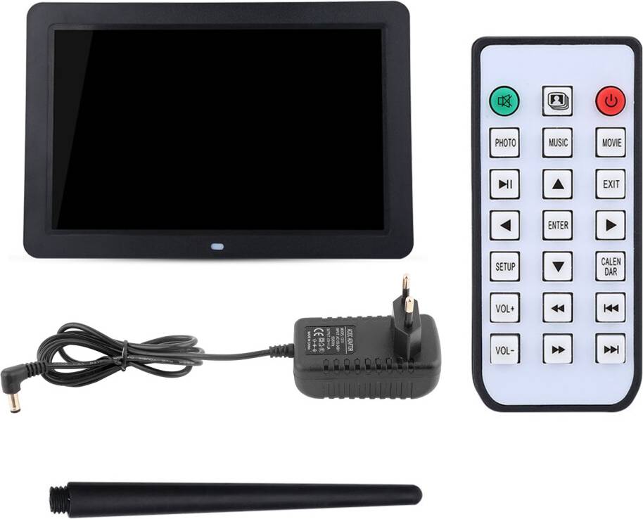 1080P Digital Photo Frame With IPS Screen
