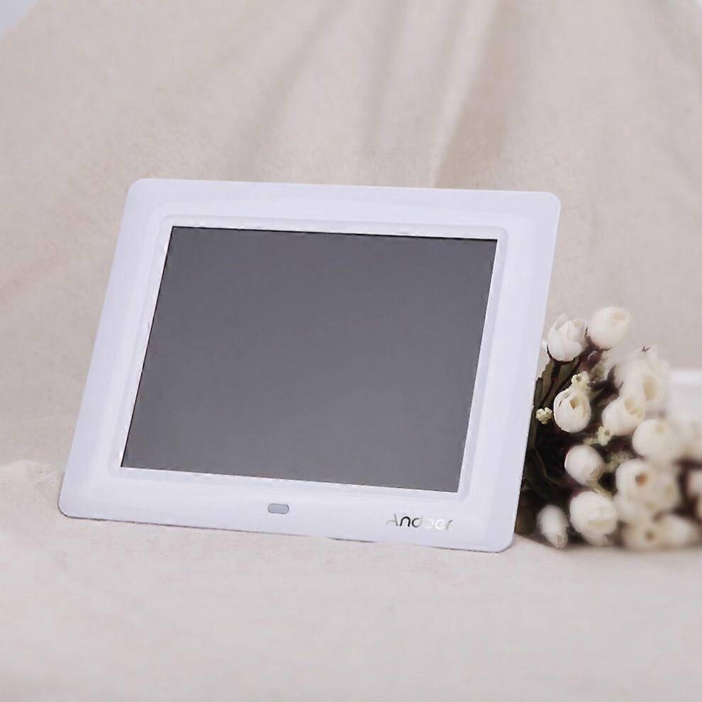 8 Inch HD TFT-LCD Digital Photo Frame Clock