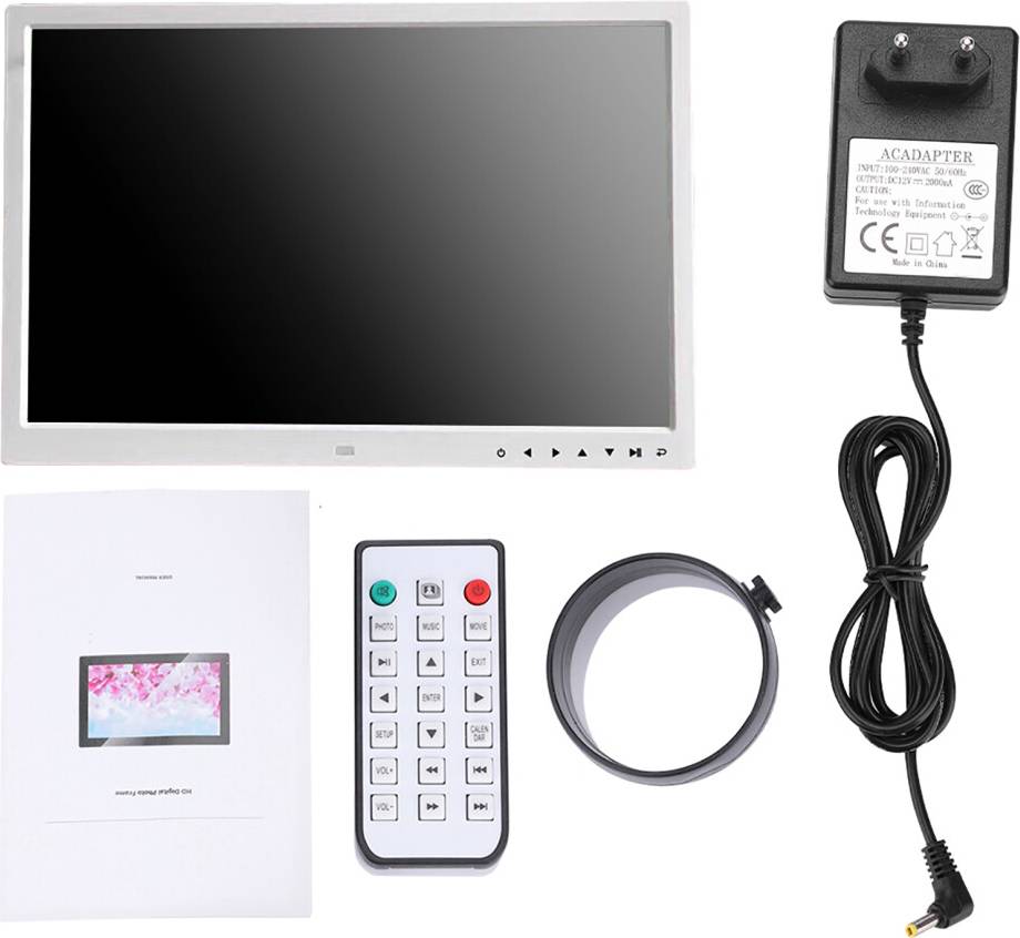 Auto Rotate Digital Picture Frame 17 Inch