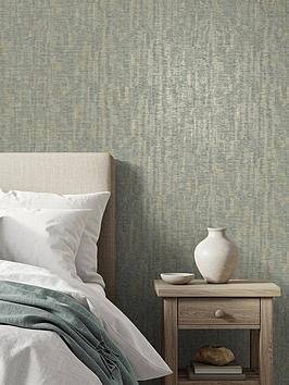 Very Collection Strands Texture-Earthy Green Wallpaper