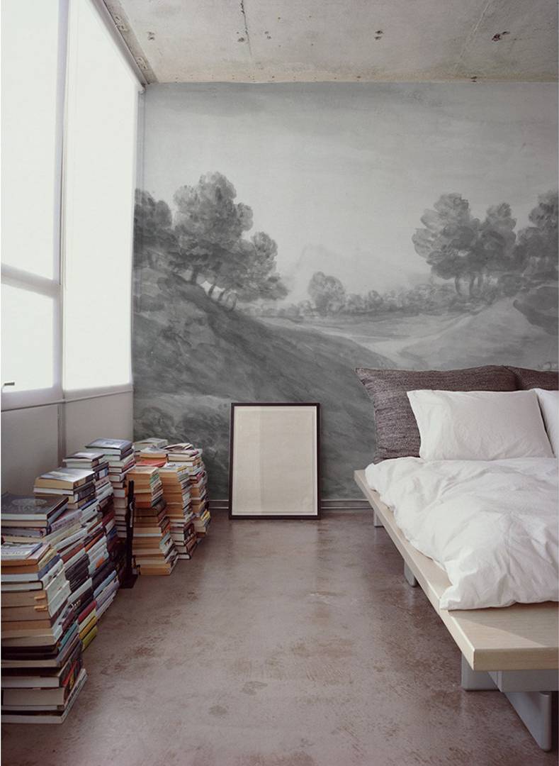 Union Rustic Mayes Matte Mural Grey