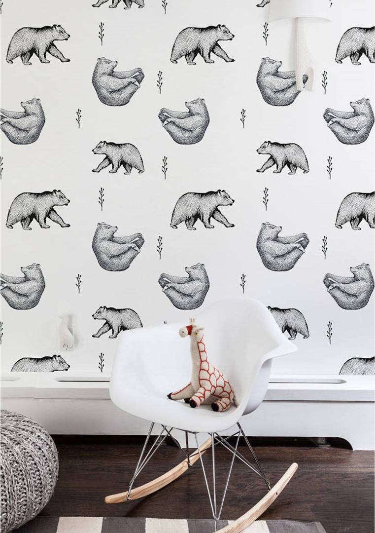 Union Rustic Brevyn Matte Mural Grey
